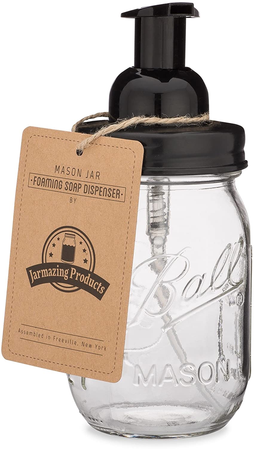 Jar soap dispenser sale